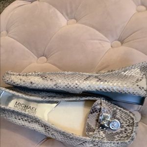 Michael Kors Snake Skin shoes or loafers